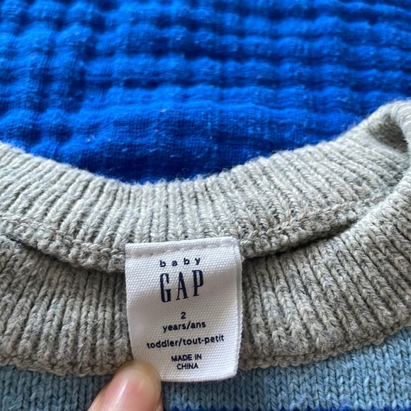 Baby GAP Stripe crew neck Sweater - 2 years - Picture 2 of 4